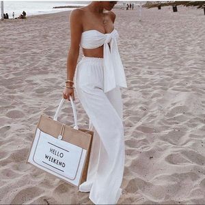 Limited Edition White More Love Linen Set